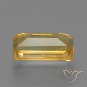 Citrine Gemstone in 9.8 x 5.1 mm Size for Sale, Citrine Stone in Orange-Gold Color