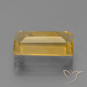 Citrine Gemstone in 10 x 5.2 mm Size for Sale, Citrine Stone in Bright Gold Color