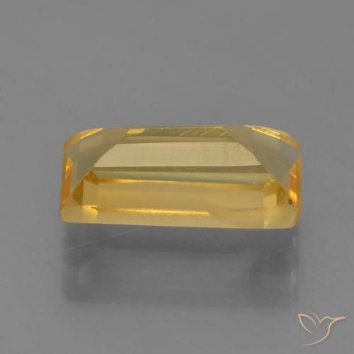 Citrine Gemstone in 9.9 x 5 mm Size for Sale, Citrine Stone in Bright Gold Color