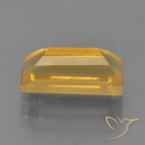 Citrine Gemstone in 10.2 x 5.1 mm Size for Sale, Citrine Stone in Medium Golden Color