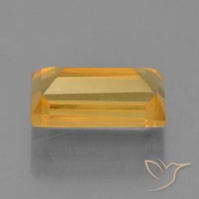 Citrine Gemstone in 9.8 x 5.2 mm Size for Sale, Citrine Stone in Dark Golden Color