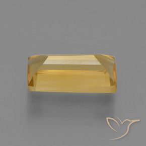 Citrine Gemstone in 9.8 x 5 mm Size for Sale, Citrine Stone in Medium-Light Orange-Gold Color