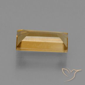 Citrine Gemstone in 9.8 x 5 mm Size for Sale, Citrine Stone in Orange-Gold Color