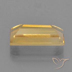 Citrine Gemstone in 12.1 x 6.1 mm Size for Sale, Citrine Stone in Bright Gold Color