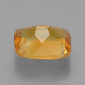 Citrine Gemstone in 9 x 7 mm (calibrated) Size for Sale, Citrine Stone in Dark Orange Color