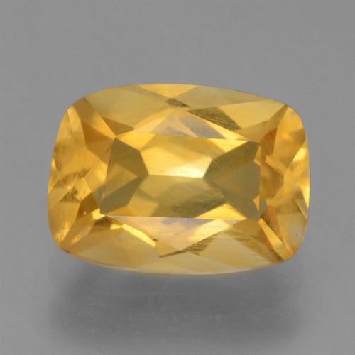 Medium Golden Citrine Gem - 1.7ct Cushion-Cut (ID: 456119)
