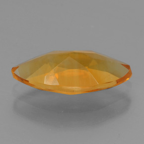 Citrine Gemstone in 12.1 x 6.2 mm Size for Sale, Citrine Stone in Yellow Golden Color