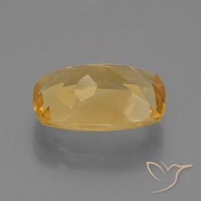 Citrine Gemstone in 12 x 8.4 mm Size for Sale, Citrine Stone in Medium Orange Color