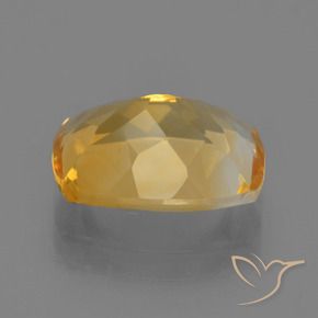 Citrine Gemstone in 10.9 x 8.5 mm Size for Sale, Citrine Stone in Deep Golden Orange Color
