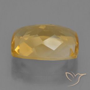 Citrine Gemstone in 12.1 x 9.3 mm Size for Sale, Citrine Stone in Deep Golden Orange Color