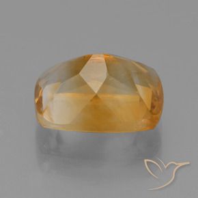 Citrine Gemstone in 10.5 x 8.1 mm Size for Sale, Citrine Stone in Deep Golden Orange Color