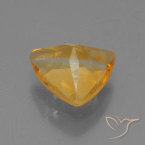 Citrine Gemstone in 8 x 8 mm (calibrated) Size for Sale, Citrine Stone in Orange-Gold Color