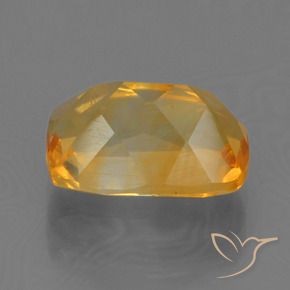 Citrine Gemstone in 9.6 x 7 mm Size for Sale, Citrine Stone in Deep Orange-Gold Color