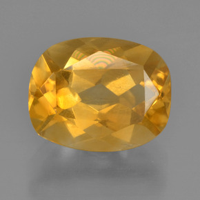 2.7ct Cushion-Cut Yellow Golden Citrine Gem for sale 2.7ct Cushion-Cut Yellow Golden Citrine Gem (ID: 456550)