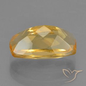 Citrine Gemstone in 11.2 x 6.3 mm Size for Sale, Citrine Stone in Golden Orange Color
