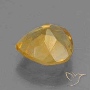 Citrine Gemstone in 8 x 8 mm (calibrated) Size for Sale, Citrine Stone in Dark Golden Color