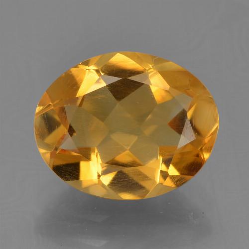 Dorado naranja intenso Citrina Gema - 2.4ct Forma ovalada (ID: 456771)