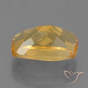 Citrine Gemstone in 10.8 x 6.9 mm Size for Sale, Citrine Stone in Medium Golden Color