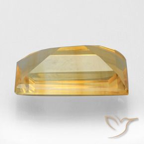 Citrine Gemstone in 12.4 x 7 mm Size for Sale, Citrine Stone in Bright Gold Color