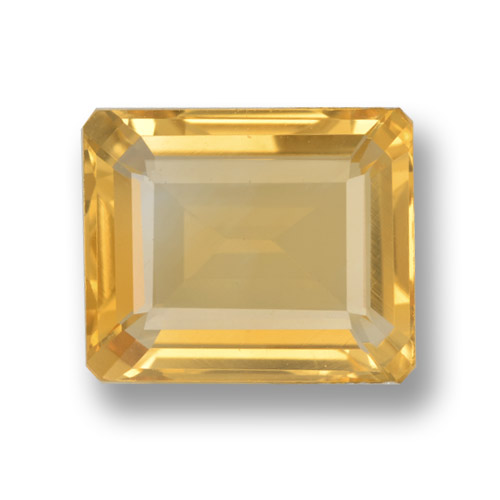 Oro Citrino Gem - 4ct Taglio ottagonale (ID: 459881)