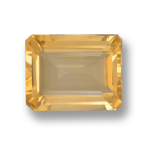 Oro Citrina Gema - 3.6ct Corte octagonal (ID: 459882)
