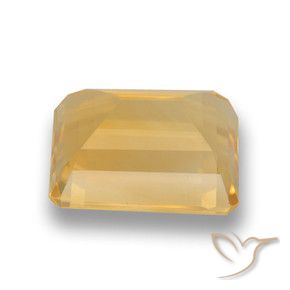 Citrine Gemstone in 11 x 9 mm (calibrated) Size for Sale, Citrine Stone in Medium Gold Color