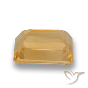 Citrine Gemstone in 11 x 9 mm (calibrated) Size for Sale, Citrine Stone in Medium Gold Color