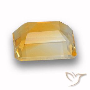 Citrine Gemstone in 11 x 9 mm (calibrated) Size for Sale, Citrine Stone in Orange-Gold Color