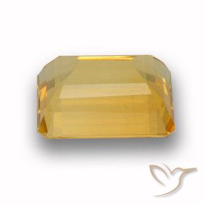 Citrine Gemstone in 11 x 9 mm (calibrated) Size for Sale, Citrine Stone in Medium Gold Color
