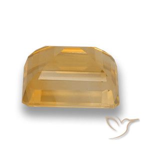 Citrine Gemstone in 11 x 9 mm (calibrated) Size for Sale, Citrine Stone in Medium-Light Orange-Gold Color
