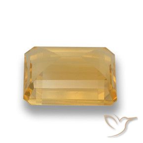 Citrine Gemstone in 11 x 9 mm (calibrated) Size for Sale, Citrine Stone in Orange-Gold Color