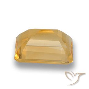 Citrine Gemstone in 11 x 9 mm (calibrated) Size for Sale, Citrine Stone in Gold Color
