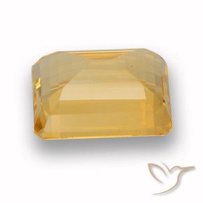 Citrine Gemstone in 11 x 9 mm (calibrated) Size for Sale, Citrine Stone in Medium Gold Color