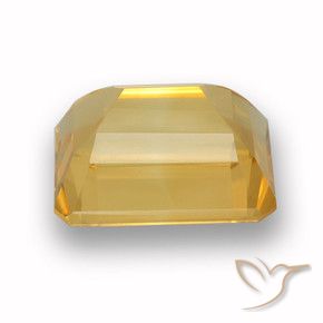 Citrine Gemstone in 11 x 9 mm (calibrated) Size for Sale, Citrine Stone in Gold Color
