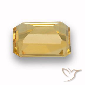 Citrine Gemstone in 11 x 9 mm (calibrated) Size for Sale, Citrine Stone in Gold Color