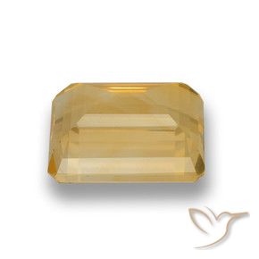 Citrine Gemstone in 11 x 9 mm (calibrated) Size for Sale, Citrine Stone in Gold Color
