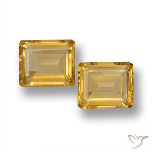 Oro Citrino Gem - 3.9ct Taglio ottagonale (ID: 460060)
