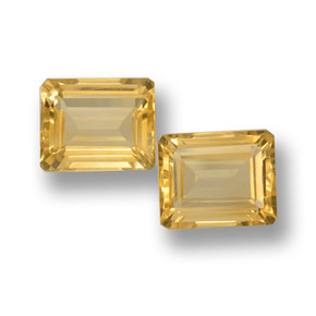 8ct Octagon Step Cut Yellow Golden Citrine for sale thumb image of 8ct Octagon Step Cut Yellow Golden Citrine (ID: 460064)