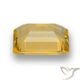 Citrine Gemstone in 11 x 9 mm (calibrated) Size for Sale, Citrine Stone in Medium Gold Color