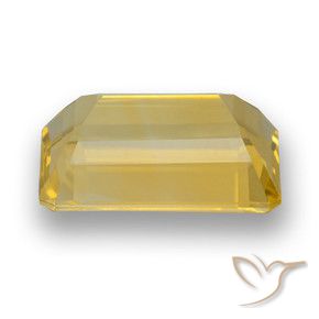 Citrine Gemstone in 14 x 10 mm (calibrated) Size for Sale, Citrine Stone in Medium Golden Color