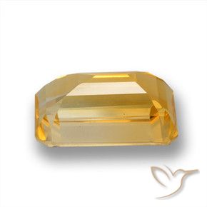 Citrine Gemstone in 12 x 8 mm (calibrated) Size for Sale, Citrine Stone in Orange-Gold Color
