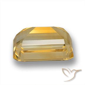 Citrine Gemstone in 14 x 10 mm (calibrated) Size for Sale, Citrine Stone in Medium Gold Color