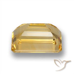 Citrine Gemstone in 14 x 10 mm (calibrated) Size for Sale, Citrine Stone in Gold Color