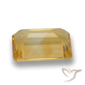 Citrine Gemstone in 14.4 x 10.5 mm Size for Sale, Citrine Stone in Medium Gold Color