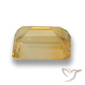 Citrine Gemstone in 14 x 10 mm (calibrated) Size for Sale, Citrine Stone in Medium Gold Color