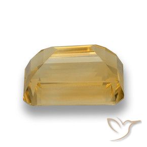 Citrine Gemstone in 14 x 10 mm (calibrated) Size for Sale, Citrine Stone in Medium Gold Color