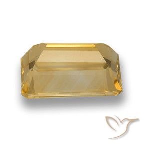 Citrine Gemstone in 14 x 10 mm (calibrated) Size for Sale, Citrine Stone in Gold Color