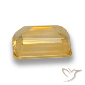 Citrine Gemstone in 14 x 10 mm (calibrated) Size for Sale, Citrine Stone in Medium Gold Color