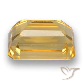 Citrine Gemstone in 12 x 8 mm (calibrated) Size for Sale, Citrine Stone in Medium Golden Color