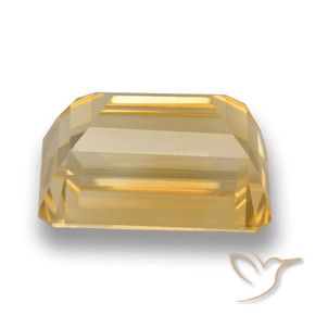 Citrine Gemstone in 14 x 10 mm (calibrated) Size for Sale, Citrine Stone in Gold Color